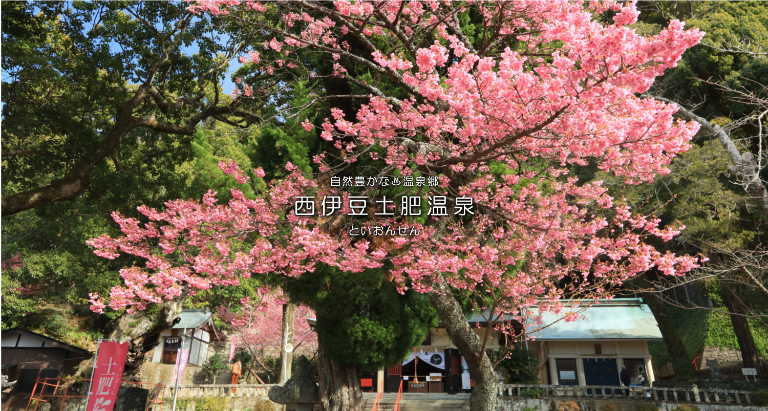 自然豊かな温泉郷西伊豆土肥温泉（といおんせん）恋人岬の夕日